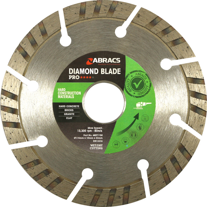 Abracs Specialist Diamond Blade HCM Pro 115 x 22mm
