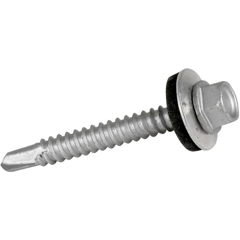 TechFast Hex/Washer Self Drilling Roof Screw 5.5 x 38mm