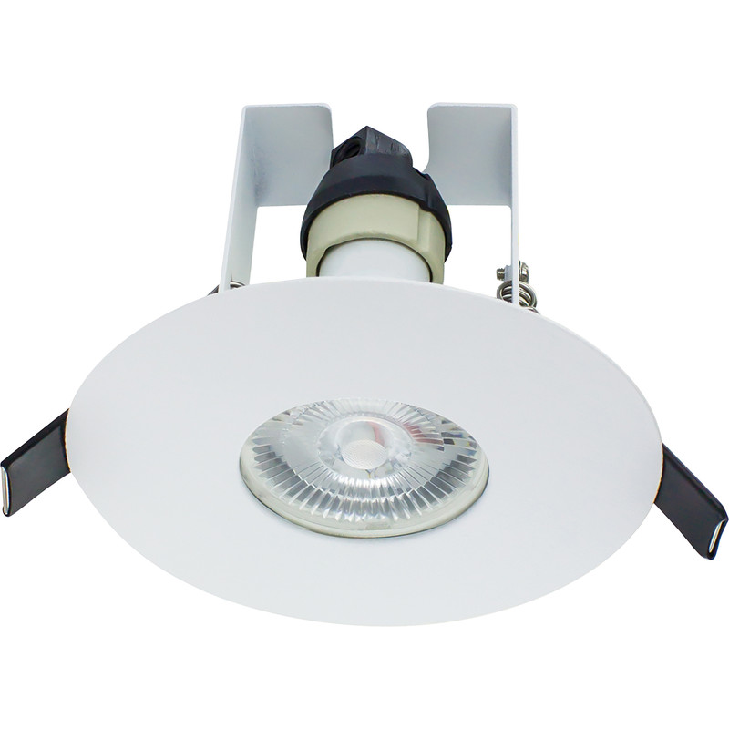 Integral LED 70-100mm Cut Out Evofire IP65 Fire Rated Downlight White with Insulation Guard