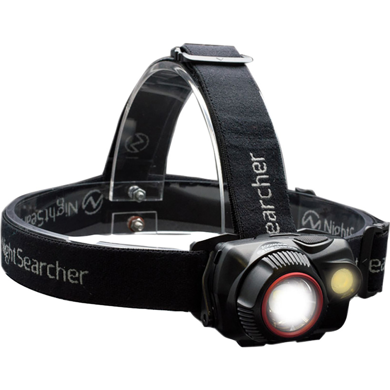 Nightsearcher Zoom Rechargeable Head Torch 700lm