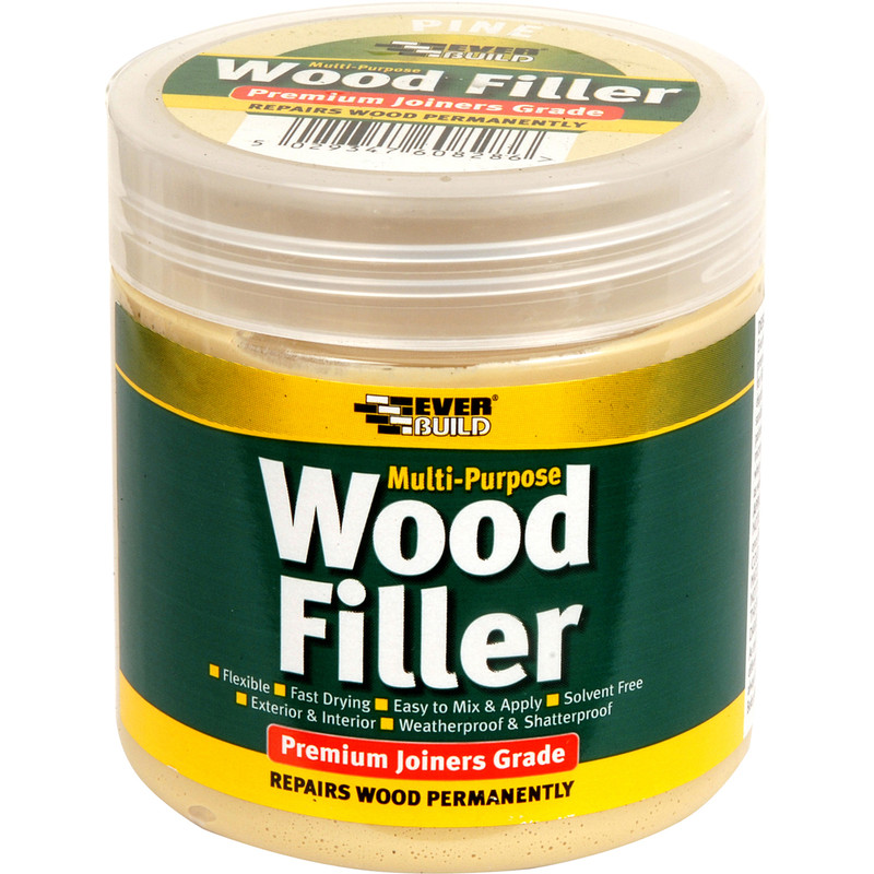 Everbuild Multi Purpose Wood Filler 250ml Pine
