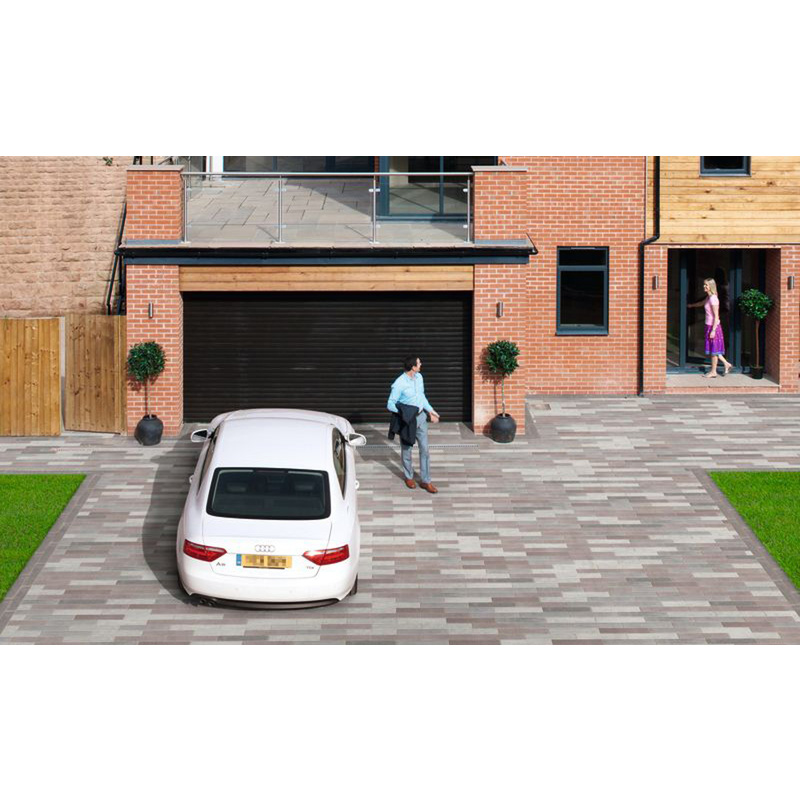 Marshalls Driveline Block Paving Metro Maroon 480 x 130 x 80mm