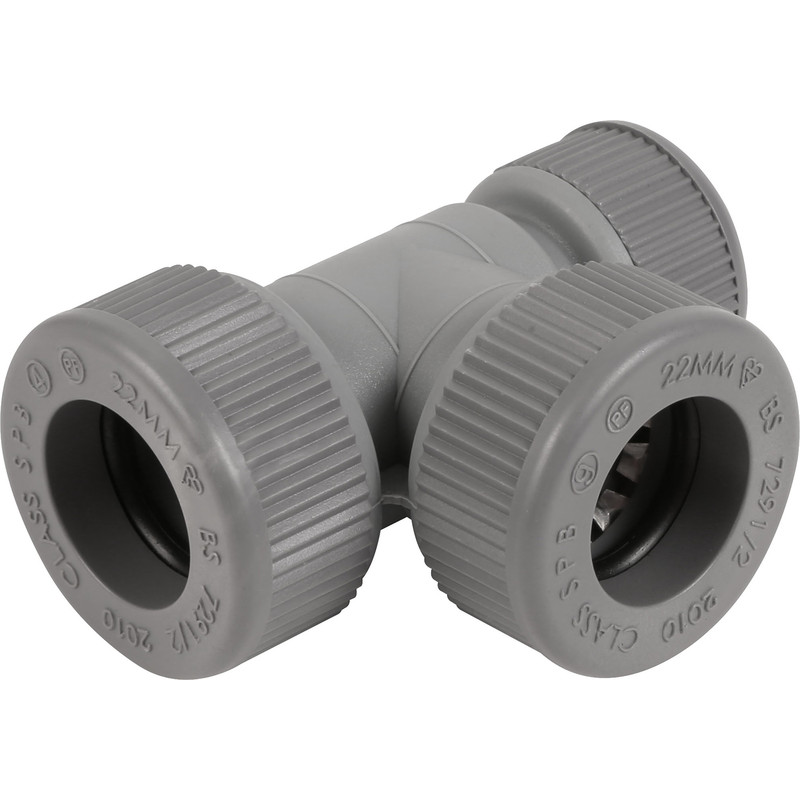 Reducing Tee 22 x 15 x 22mm