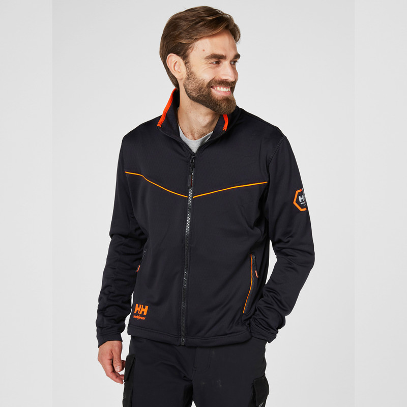 Helly Hansen Chelsea Evolution Mid-Layer Jacket Large Black