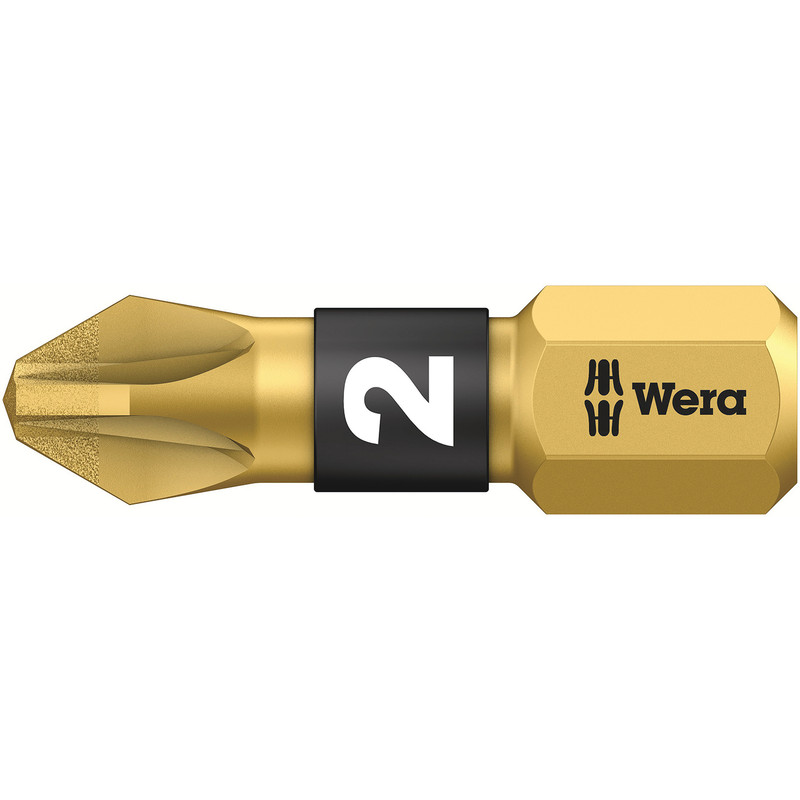 Wera BiTorsion Diamond 25mm Bit PZD 2 x 25mm