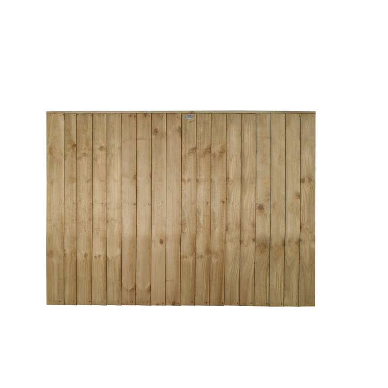 Forest Garden Pressure Treated Closeboard Fence Panel 6' x 4'