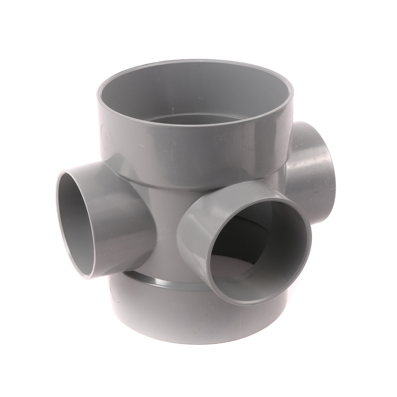 Short Boss Pipe 110mm Grey