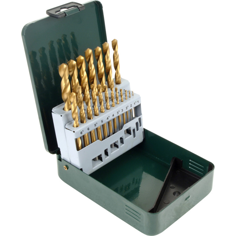 Bosch HSS-R Titanium Metal Drill Bit Set