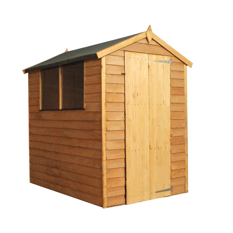Mercia Overlap Apex Shed 6' x 4'