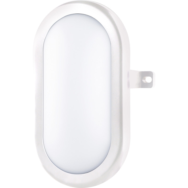 Luceco Eco LED Mini Oval Bulkhead IP54 5.5W 450lm White