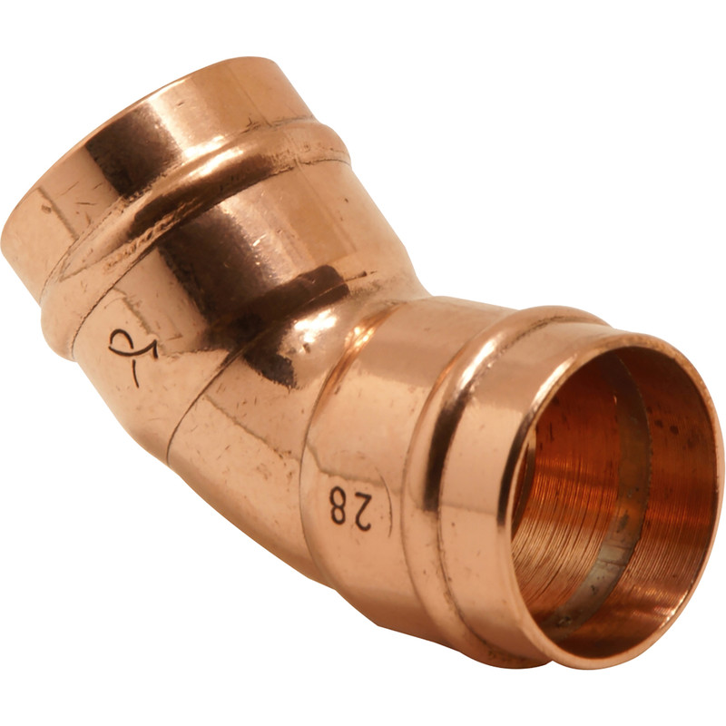 Pegler Yorkshire Solder Ring Obtuse Elbow 15mm