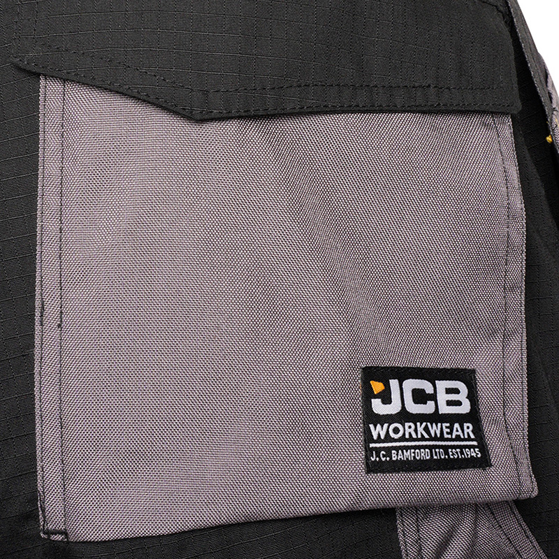 JCB Trade Plus Holster Pocket Trousers Black 42" R
