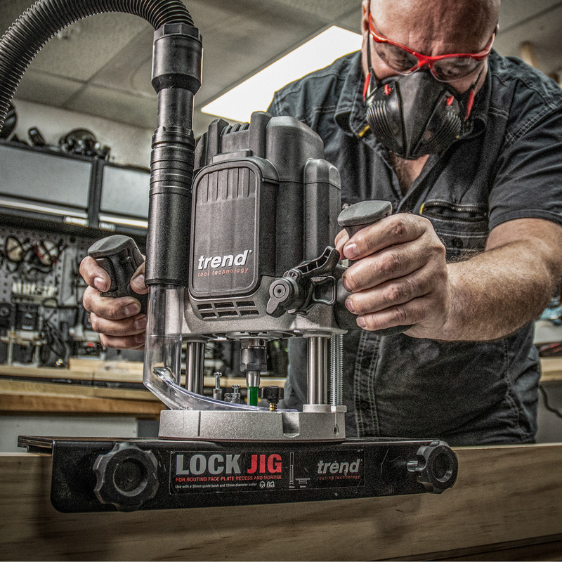 Trend 1/2" Straight Lock Jig Router Cutter 12 x 63mm