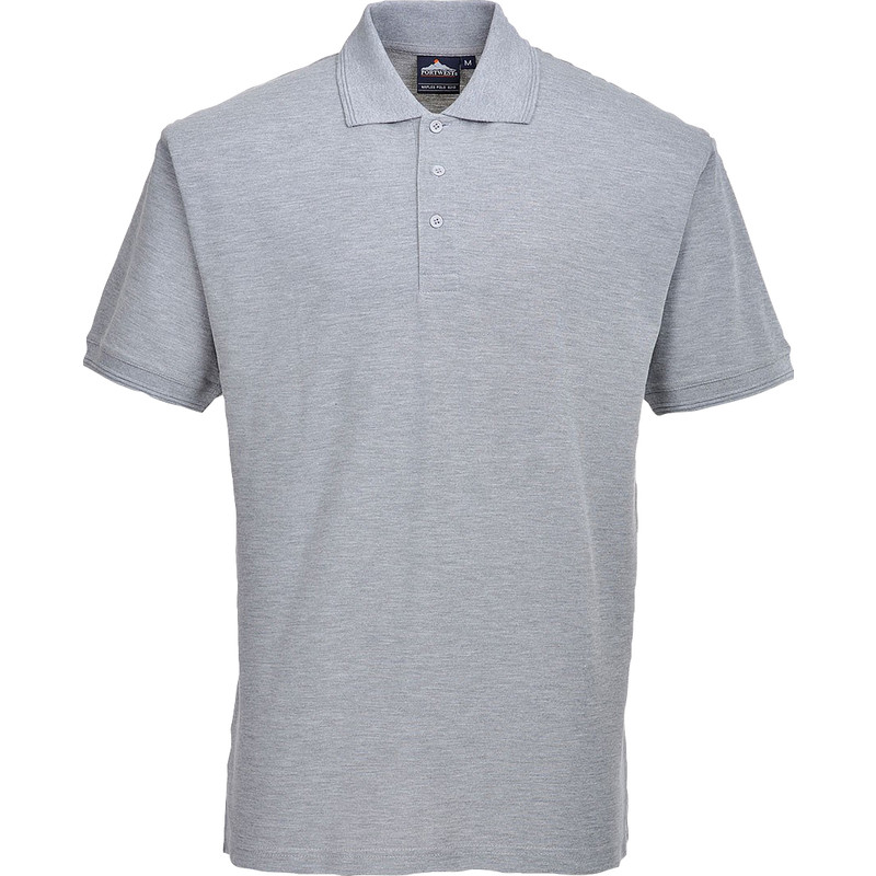 Polo Shirt Large Grey