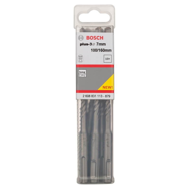 Bosch SDS Plus Hammer Drill Bit 7 x 160mm