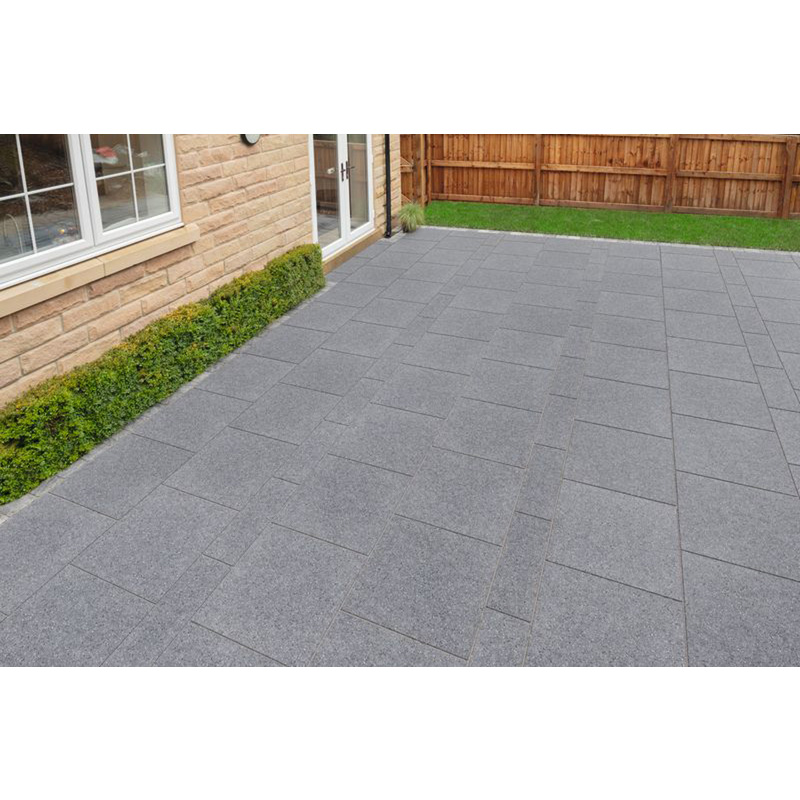 Marshalls Argent Smooth Textured Paving Slabs Luna 600 x 450 x 38mm