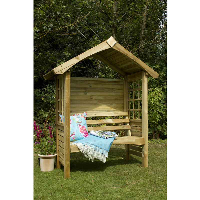 Forest Garden Cadiz Arbour 197cm (h) x 169cm (w) x 73cm (d)