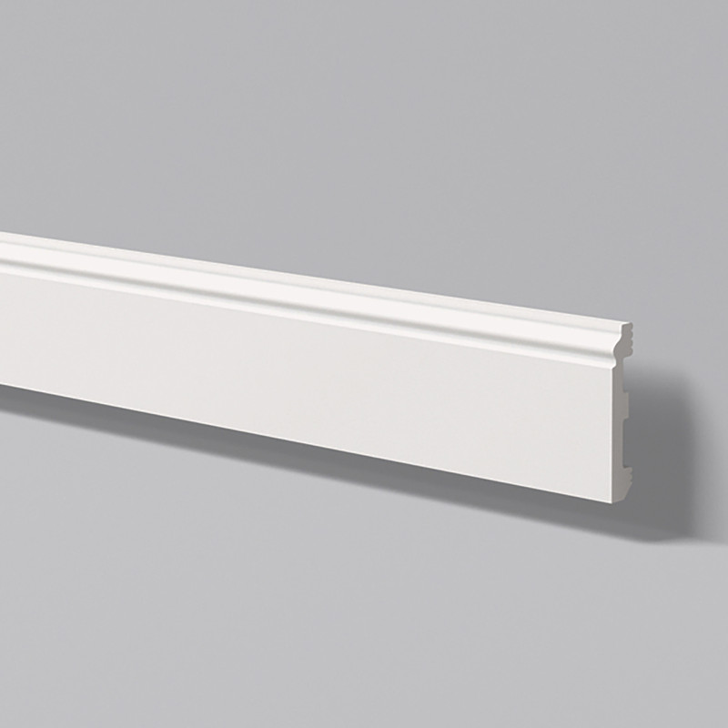 Polymer Ogee Skirting FL1 80mm x 13mm x 2m