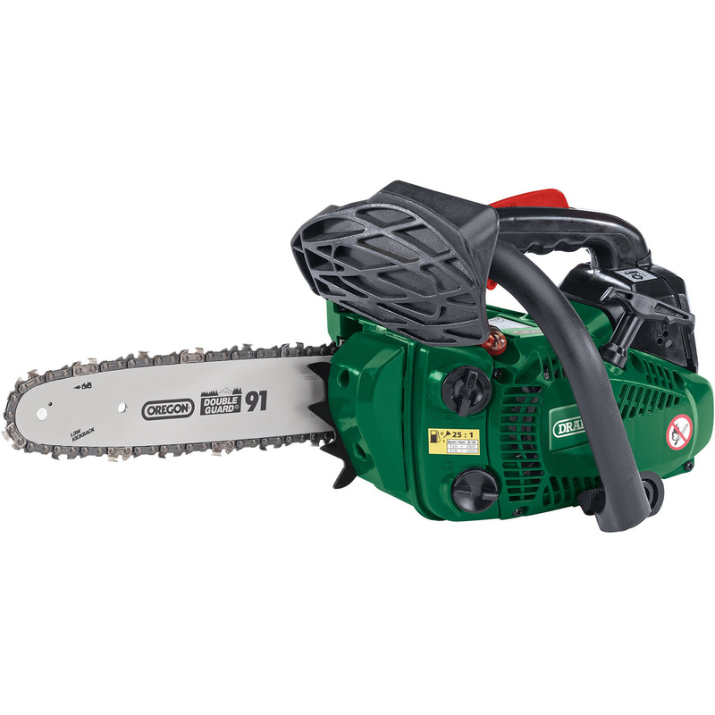 Draper 25cm Petrol Chainsaw with Oregon® Chain and Bar 25.4cc