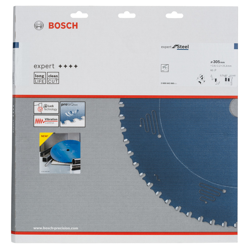 Bosch EXPERT Steel Circular Saw Blade 305 x 25.4 x 60T