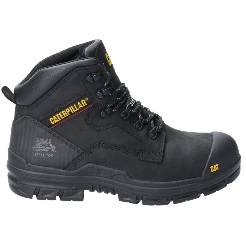 Caterpillar Bearing Safety Boots Black Size 7