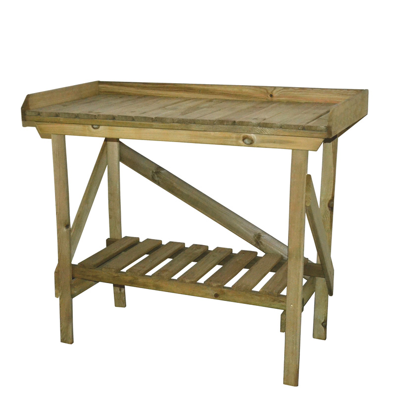 Forest Garden Potting Bench 92cm(h) x 108cm(w) x 52cm(d)