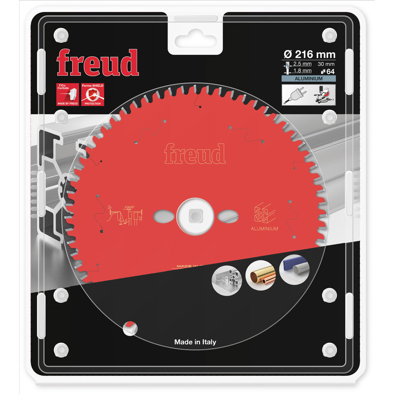 Freud Aluminium Mitre Saw Blade 216 x 30 x T64