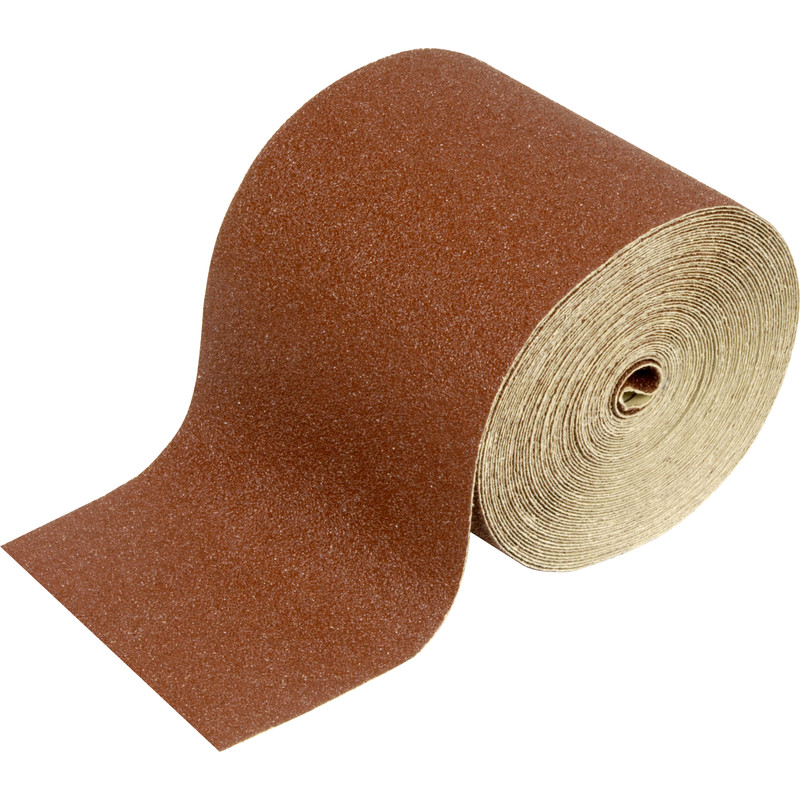 Aluminium Oxide Sanding Roll 115mm 40 Grit 10m