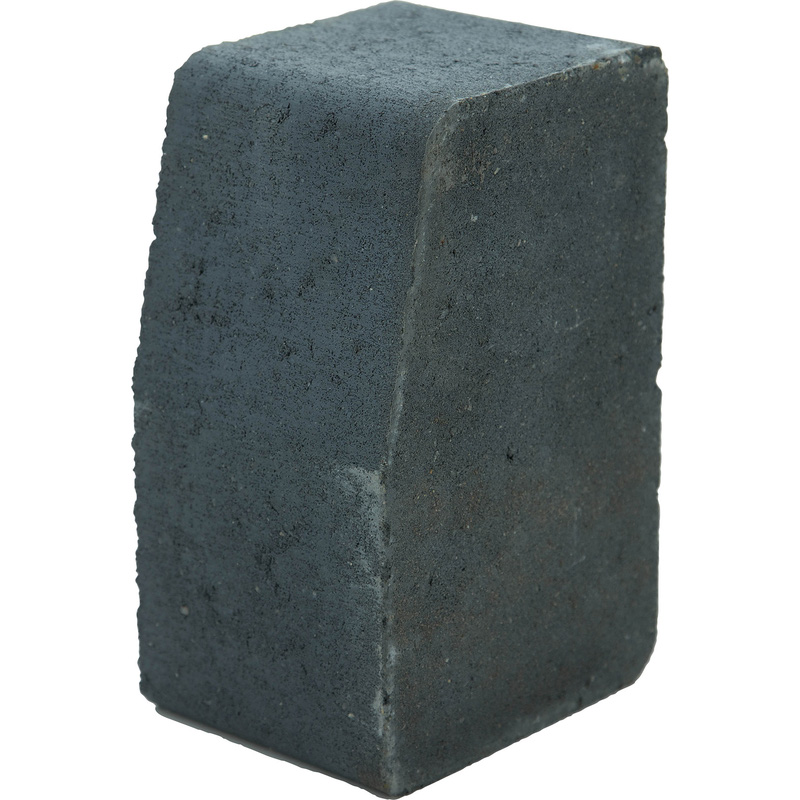 Marshalls Keykerb Small Bullnosed Internal Angle Charcoal 100 x 127 x 125mm
