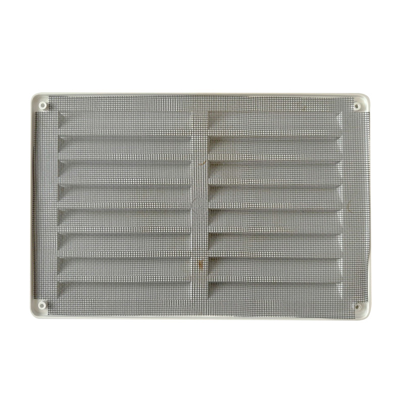Louvre Vent Plastic White