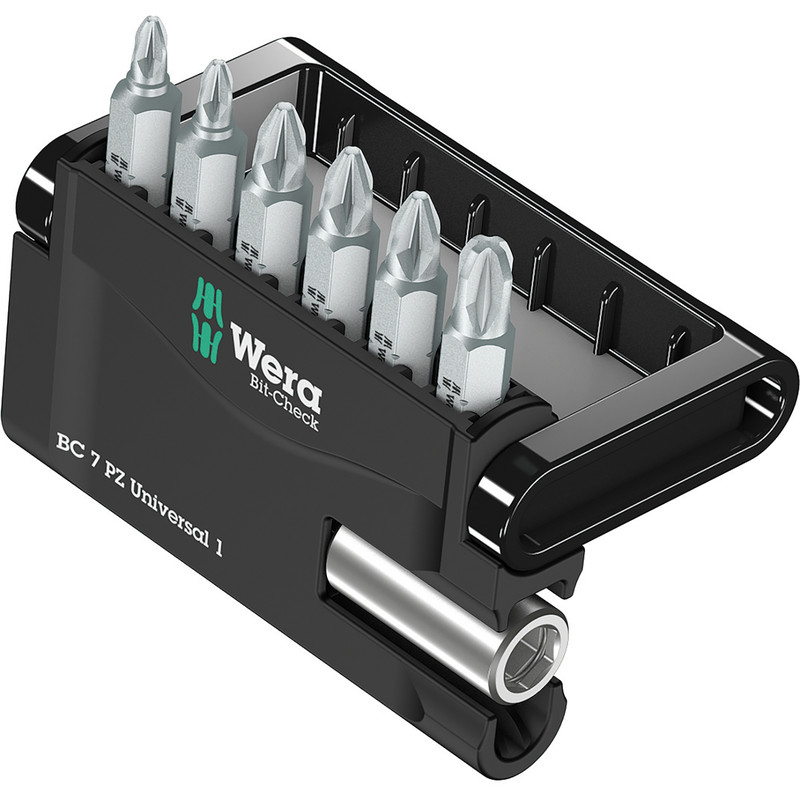 Wera Extra Tough Screwdriver Bit Set Pozi