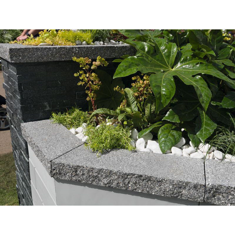 Marshalls Argent Coping / Edging Stones Dark 600 x 272 x 50mm