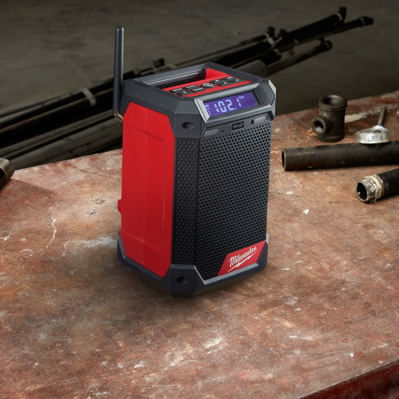 Milwaukee M12RCDAB+0 Radio charger w/Bluetooth & DAB+ & AM/FM Body Only