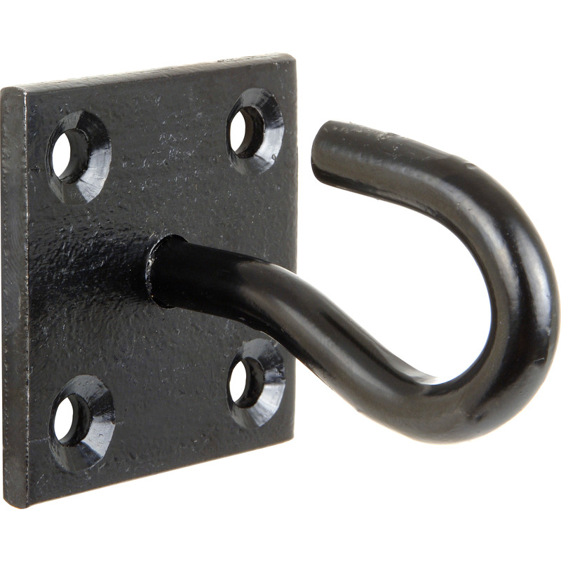 Chain Plate Hook Black