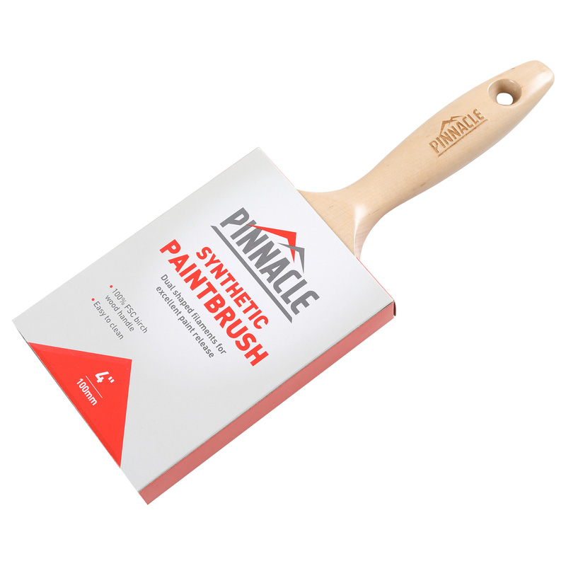 Pinnacle Synthetic Paintbrush 4"