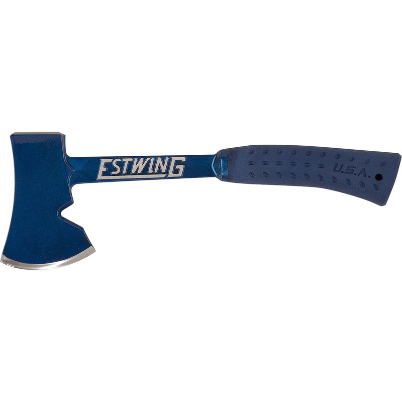 Estwing Campers Axe with Blue Nylon Vinyl Grip 2.25lbs