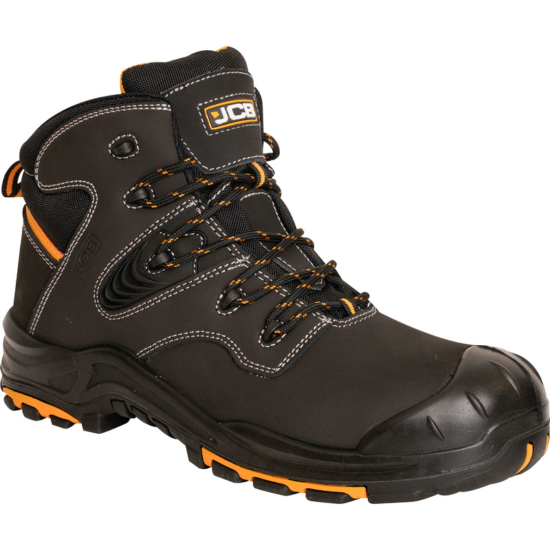 JCB Backhoe Safety Boots Size 12