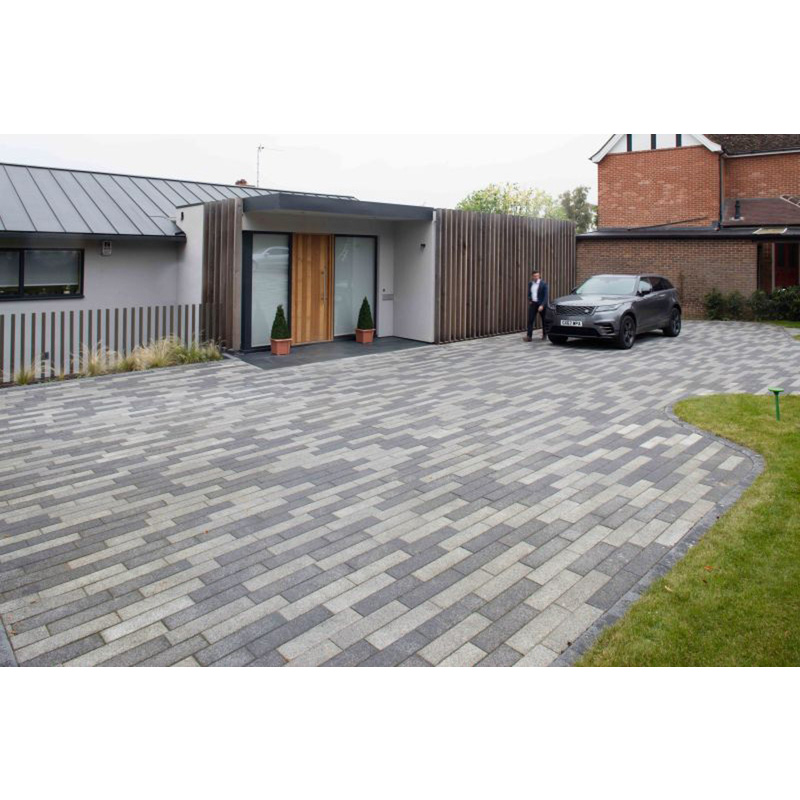 Marshalls Driveline Block Paving Metro Light Grey 480 x 130 x 80mm
