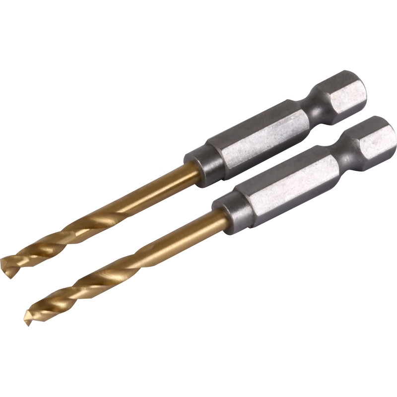 Milwaukee Shockwave HSS-G Red Hex Impact Rated Drill Bit 2.5mm