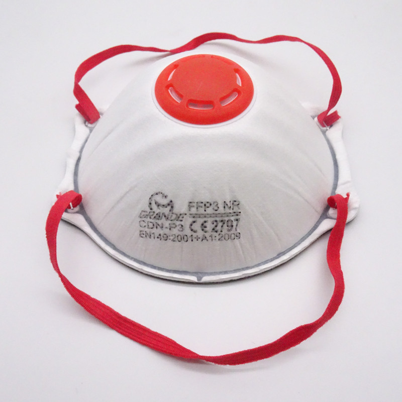 FFP3 Moulded Valved Disposable Face Mask