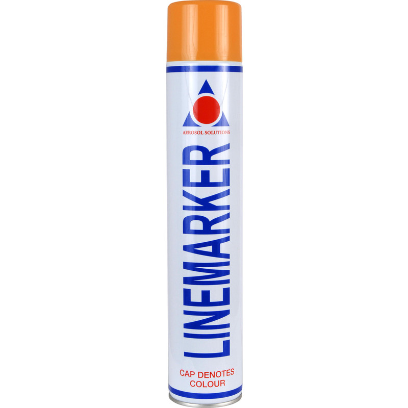 Line Marking Spray Paint 750ml Orange