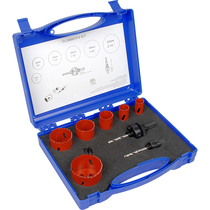 M3 Bi-Metal Plumbers Holesaw Kit
