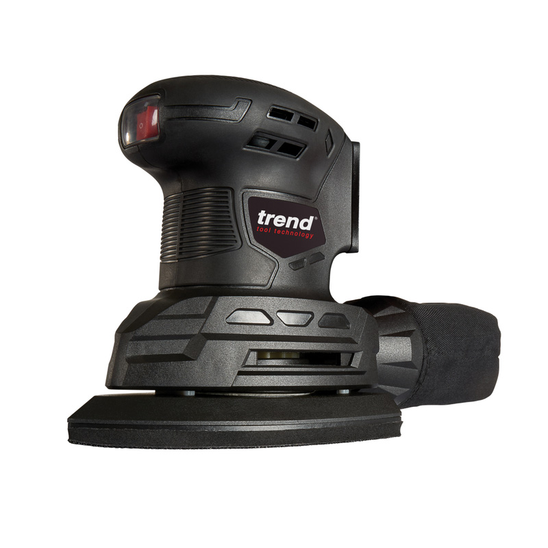 Trend T18S 18V Cordless Sander Twin Pack 1 x 2.0Ah