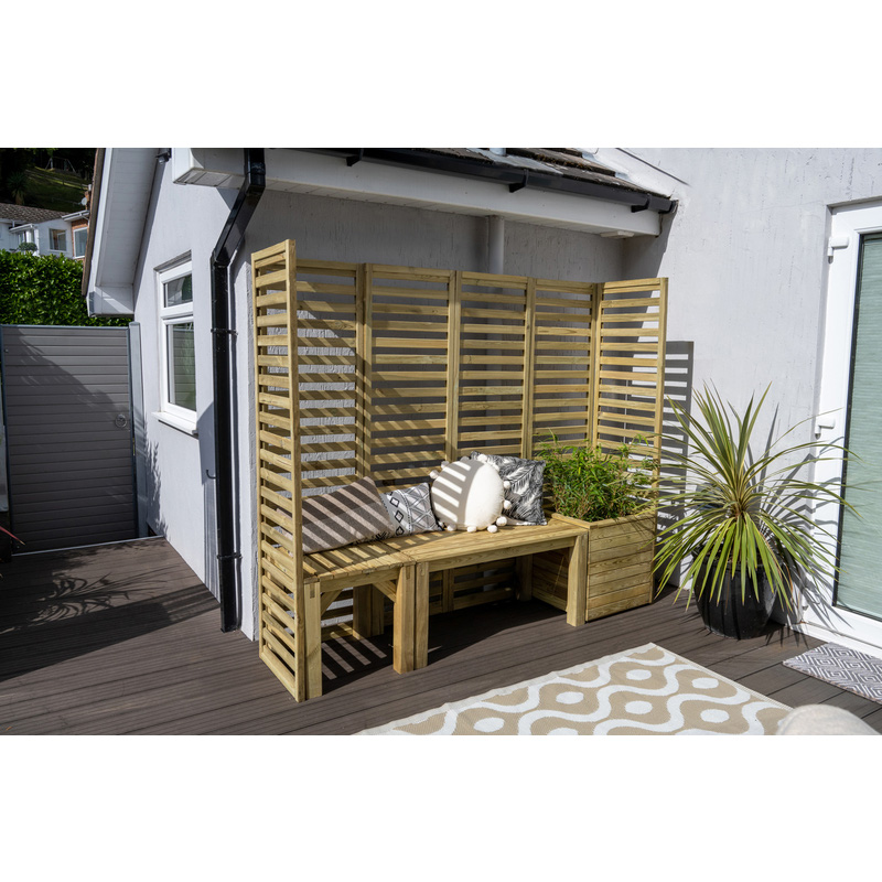 Forest Garden Modular Seating 206cm (w) x 53cm(d) x 180cm (h) approx