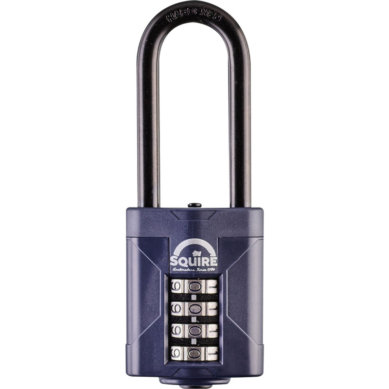 Squire Combination Weatherproof Padlock 50 x 8 x 63mm LS