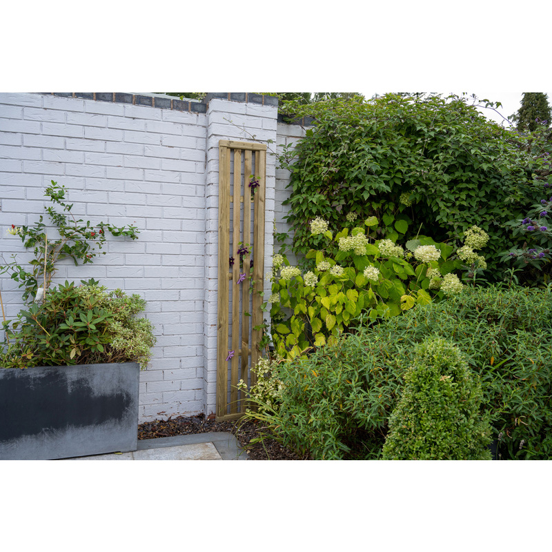 Forest Garden Pressure Treated Vertical Slatted Screen 180cm(h) x 30cm(w)