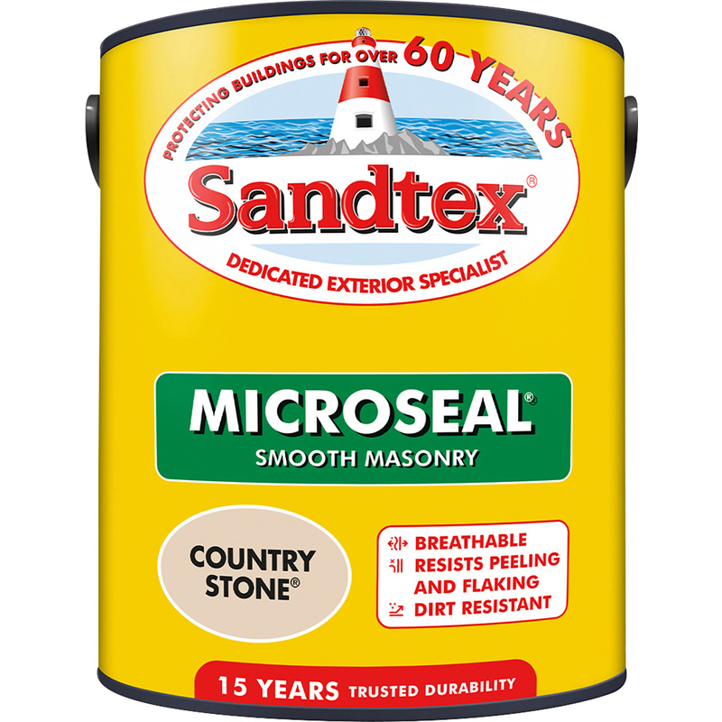 Sandtex Ultra Smooth Masonry Paint 5L Country Stone