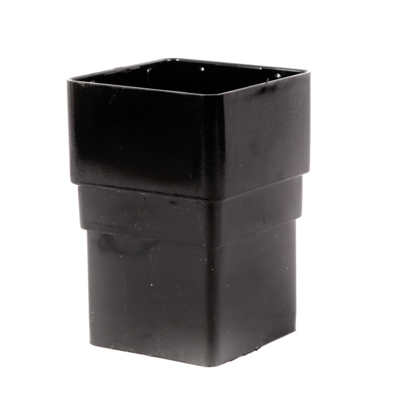 65mm Square Pipe Socket Black