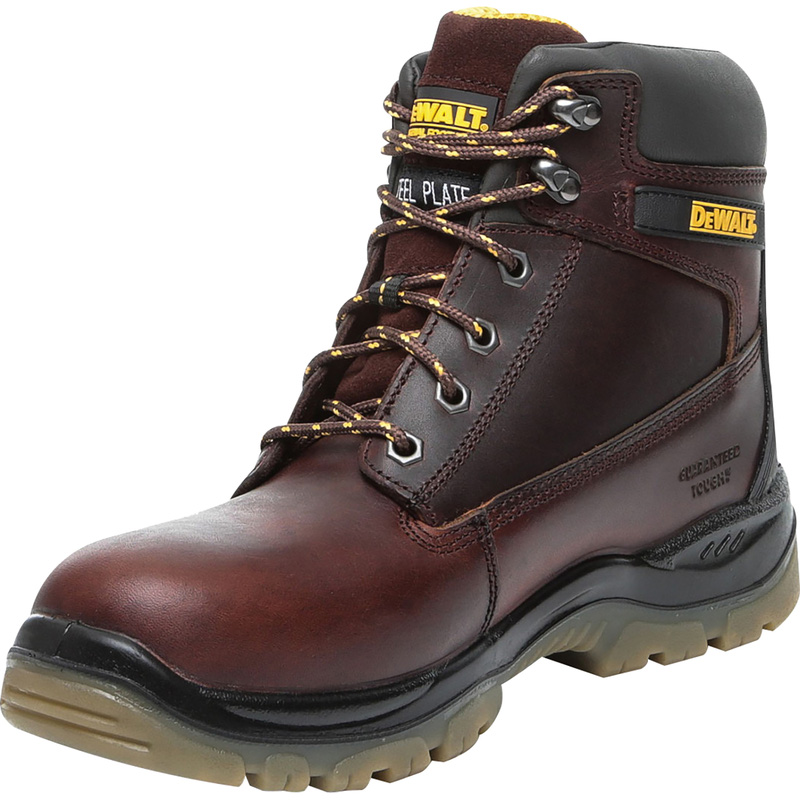 DeWalt Titanium Waterproof Safety Boots Tan Size 7