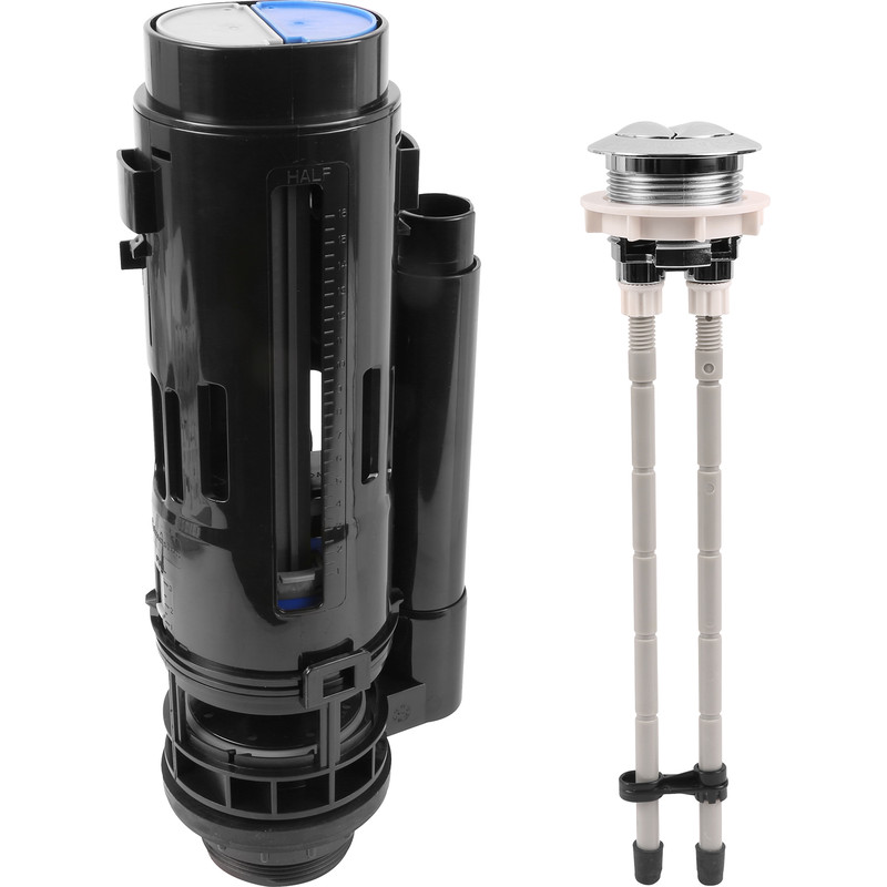 Fluidmaster Mechanical Dual Flush Valve 2" outlet